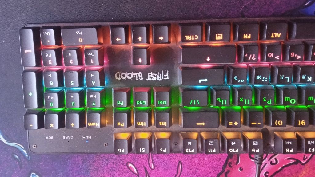 Новая механическая клава First Blood аналог HyperX