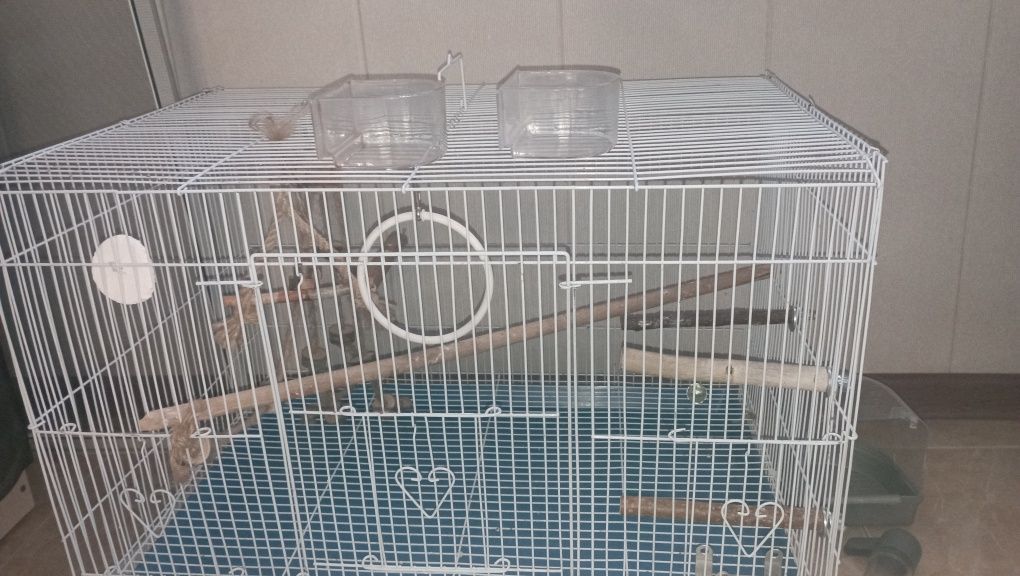 2 клетки для попугаев