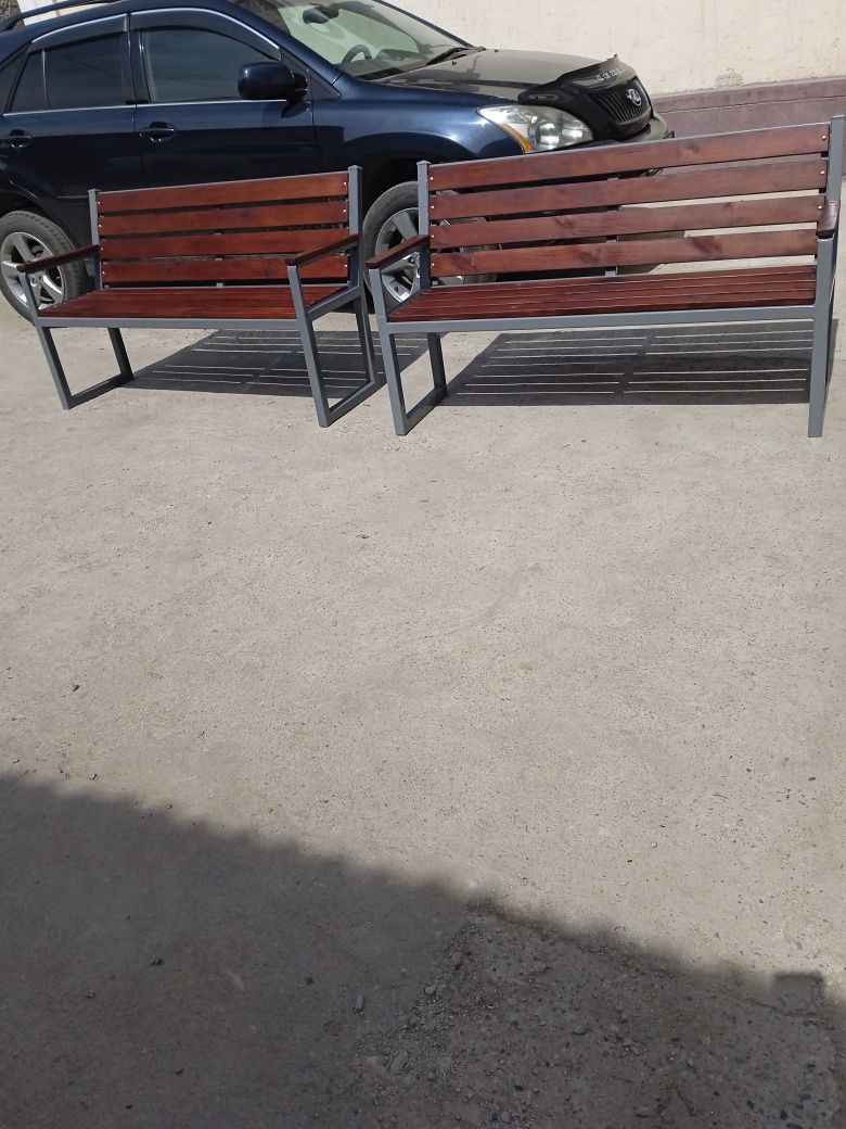 Скамейка новые ручная работа