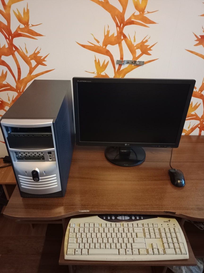 Компьютер intel 12100F с монитором 25"