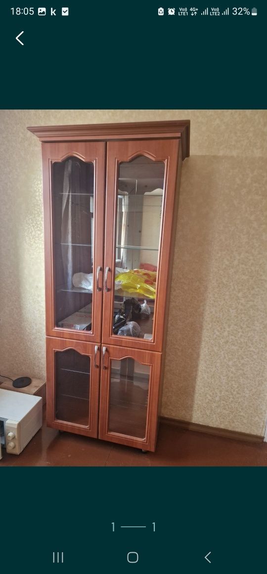 Стол, шкаф, полки подростковый