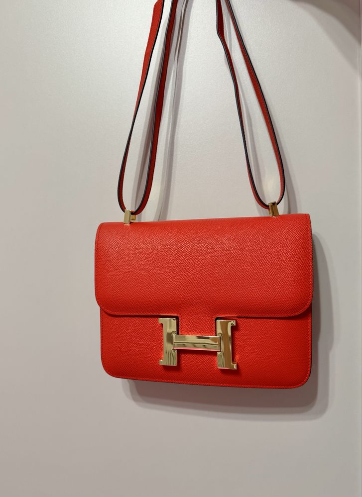 Hermes Constance 18, идеальная 1:1. Ленты Hermes в Подарок!