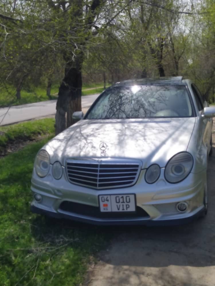 W211 амг е63,е55 бампер, порог губа диффузор, спойлер, туманка, amg