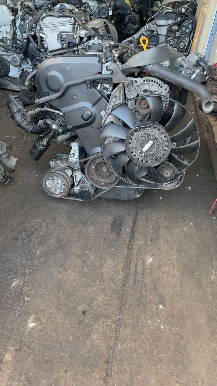 Двигатель Audi A4 B6 AMB 1.8 turbo