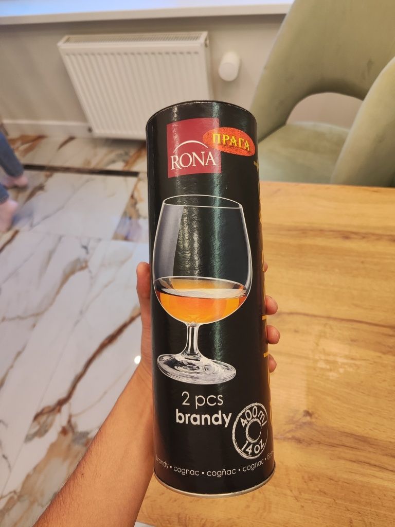 Бокалы под коньяк 2 шт с коробкой