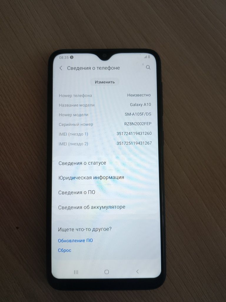 Samsung galaxy a10