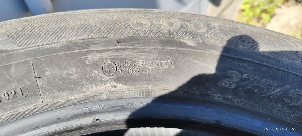 Продам шины в хорошем состоянии 275/50 R20