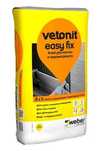 Плиточный цементный клей VETONIT EASY FIX 25 КГ