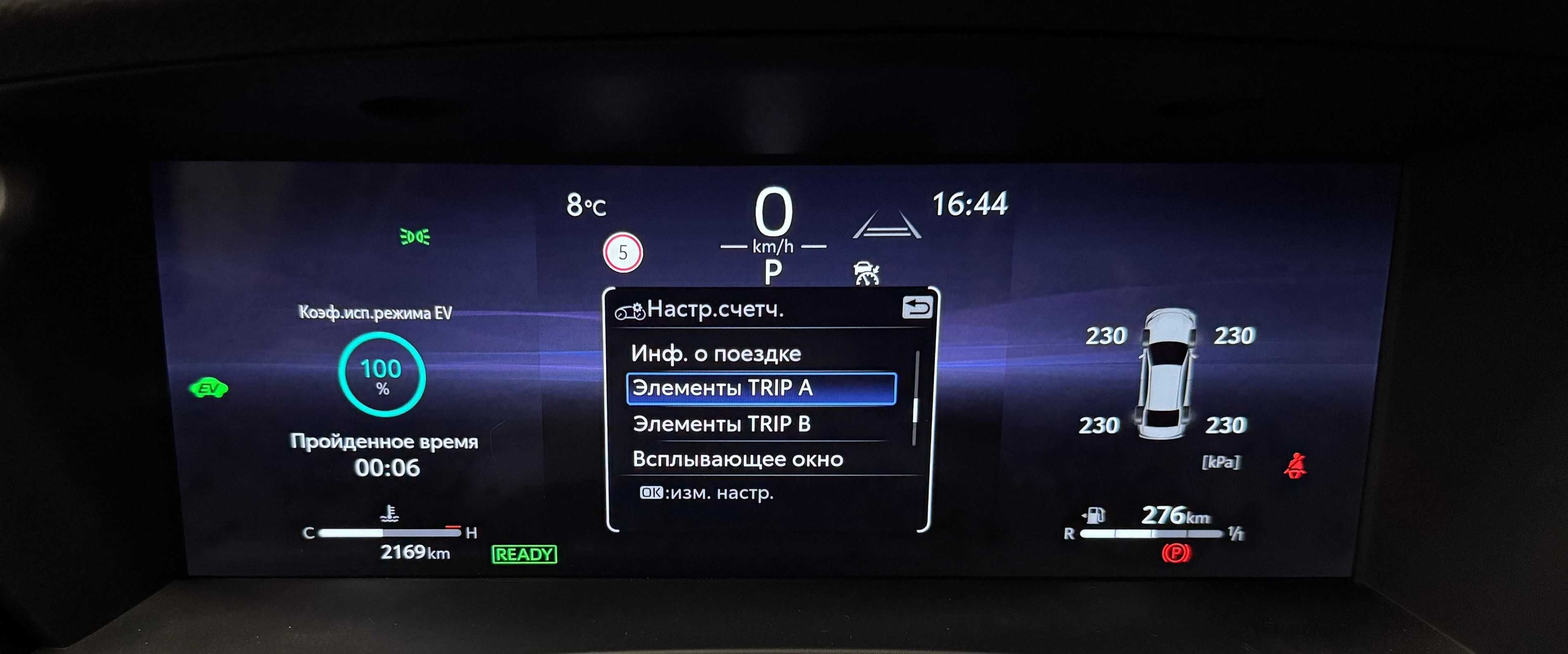Русификация панели приборов Camry V80