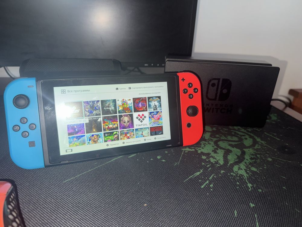 Nintendo switch (прошитый) FC25 crisis mario и тд