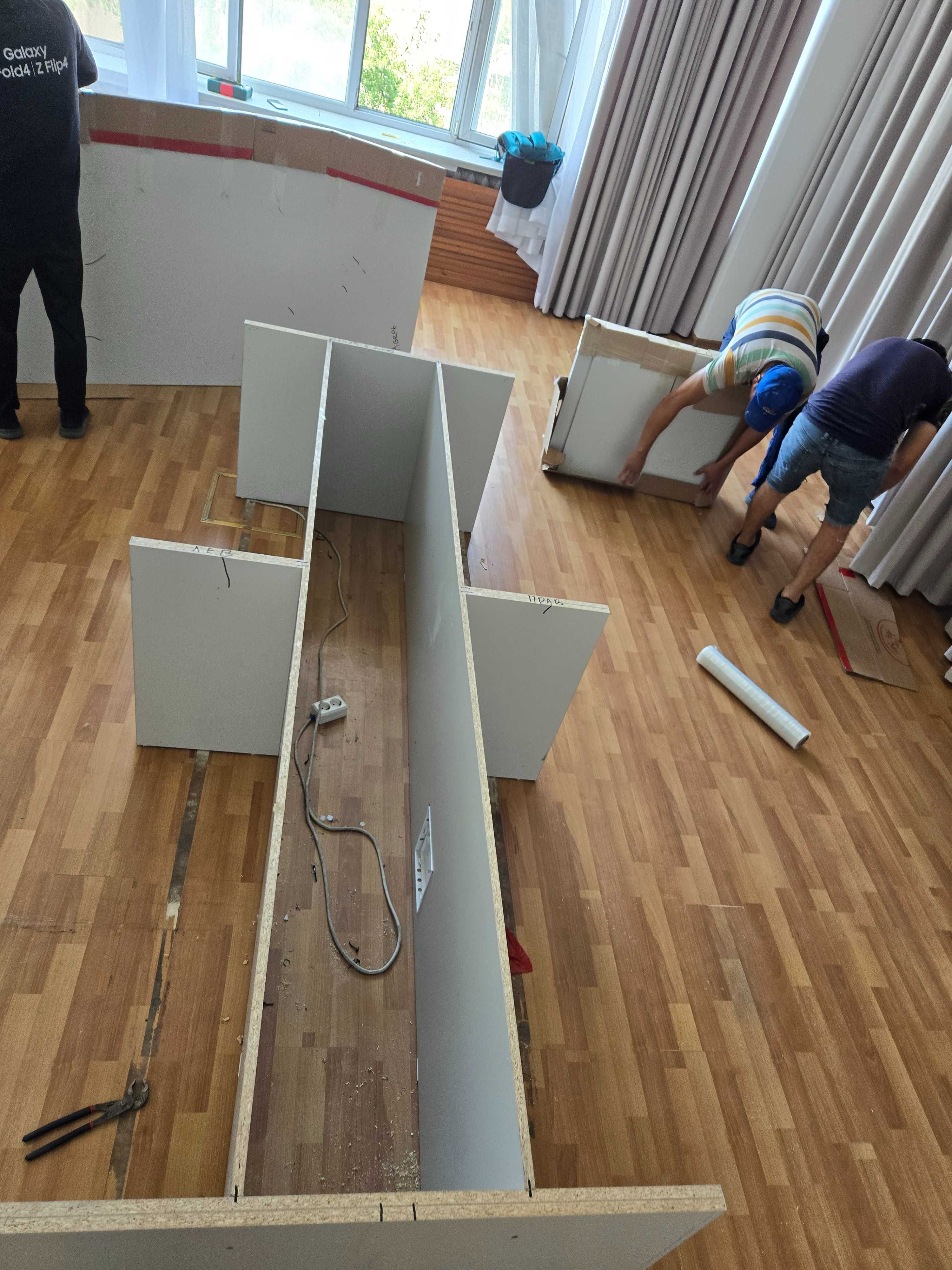 Грузчики, сборщики для офисного переезда