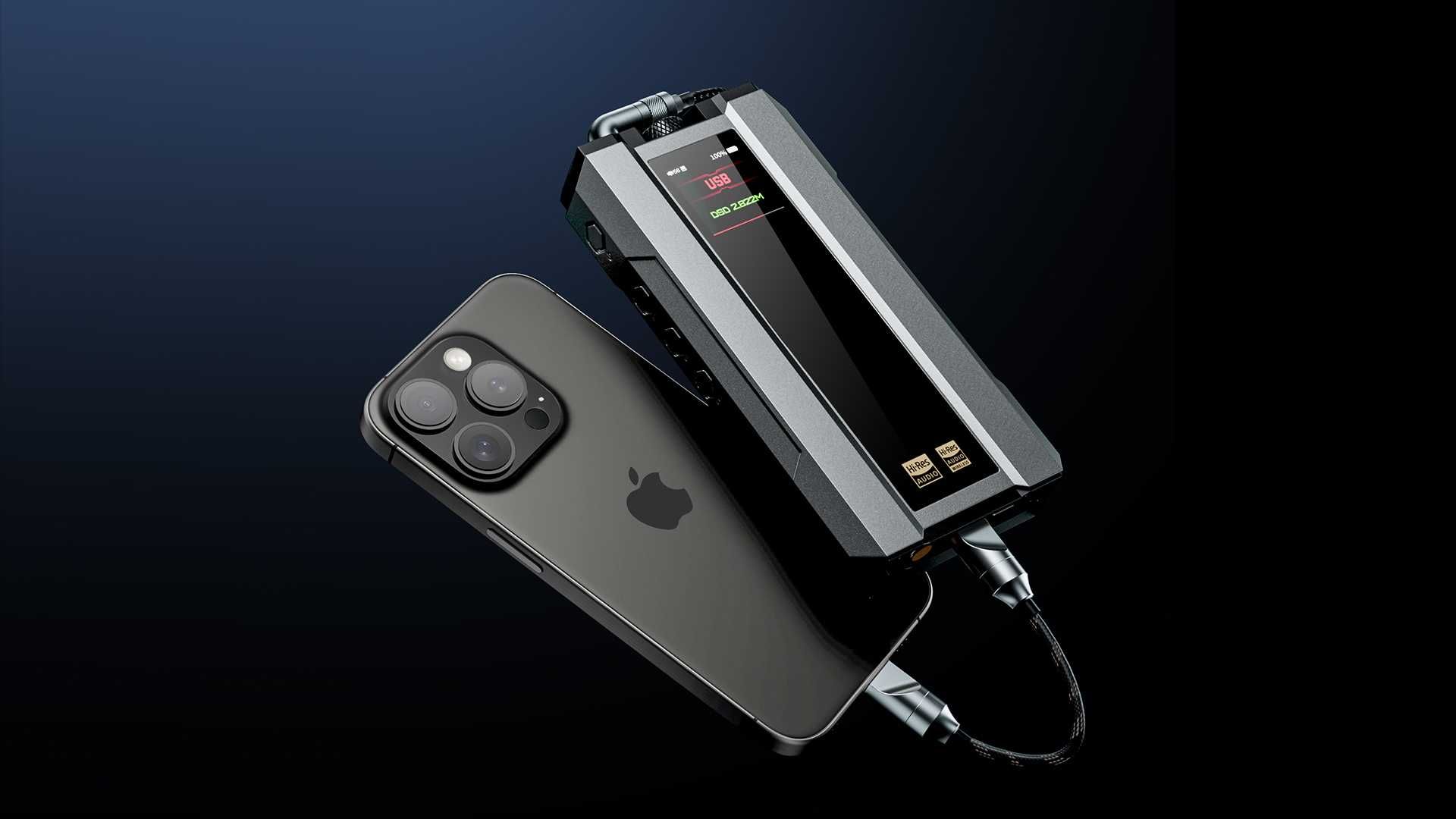 Fiio Q15 портативный ЦАП усилитель для наушников