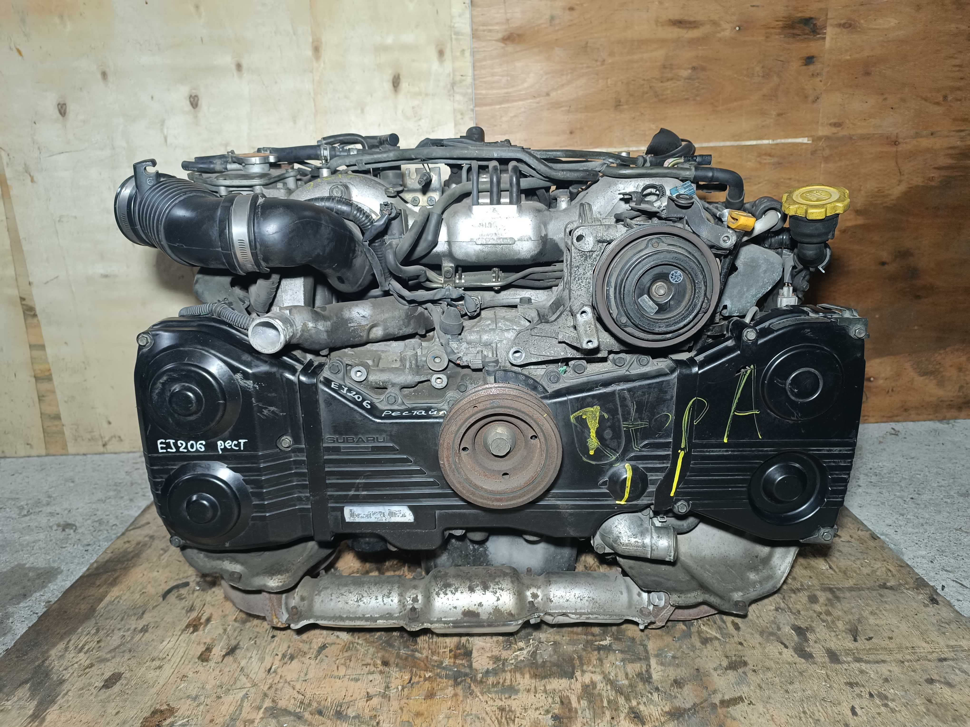 Двигатель Subaru ej206 ej20 tt 2.0 twin turbo Legacy BH BE Субару ЕЖ20
