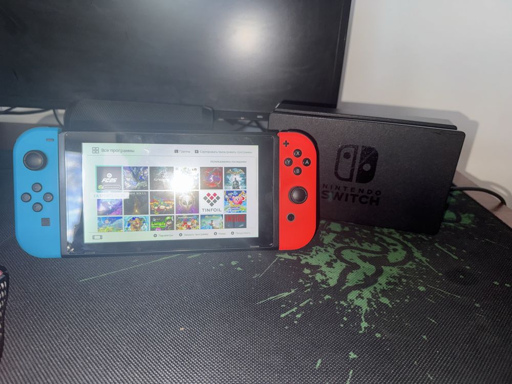 Nintendo switch (прошитый) FC25 crisis mario и тд