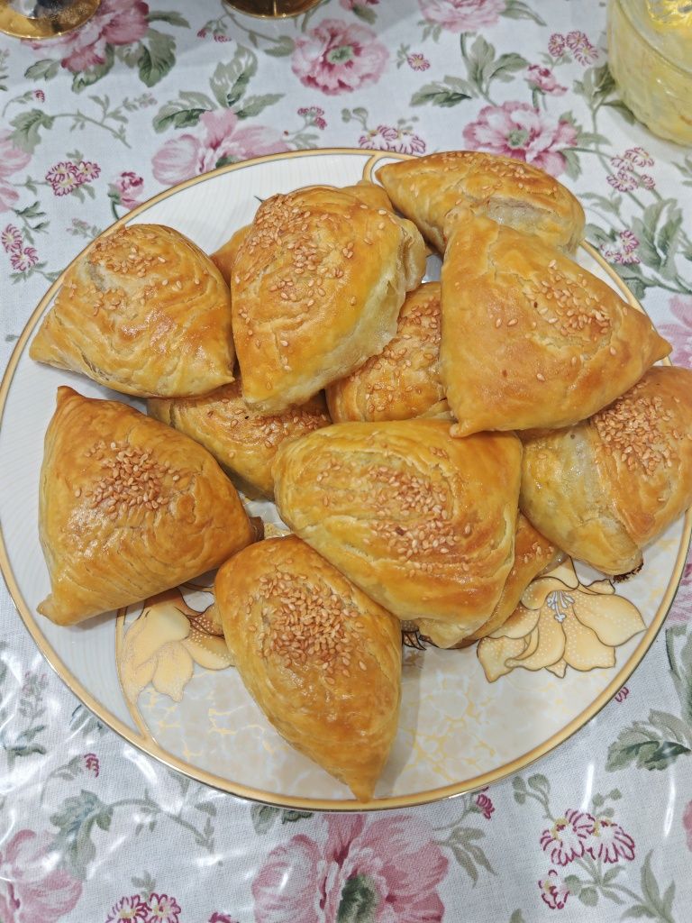 Булочки орешки со сгущёнкой самса