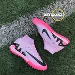 Футбольные бутсы сороконожки Nike Mercurial Air Zoom Elite розовые