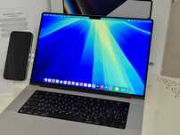 Apple MacBook PRO 16 / 120-цикл/ M1-PRO/03y-16/SSD-512