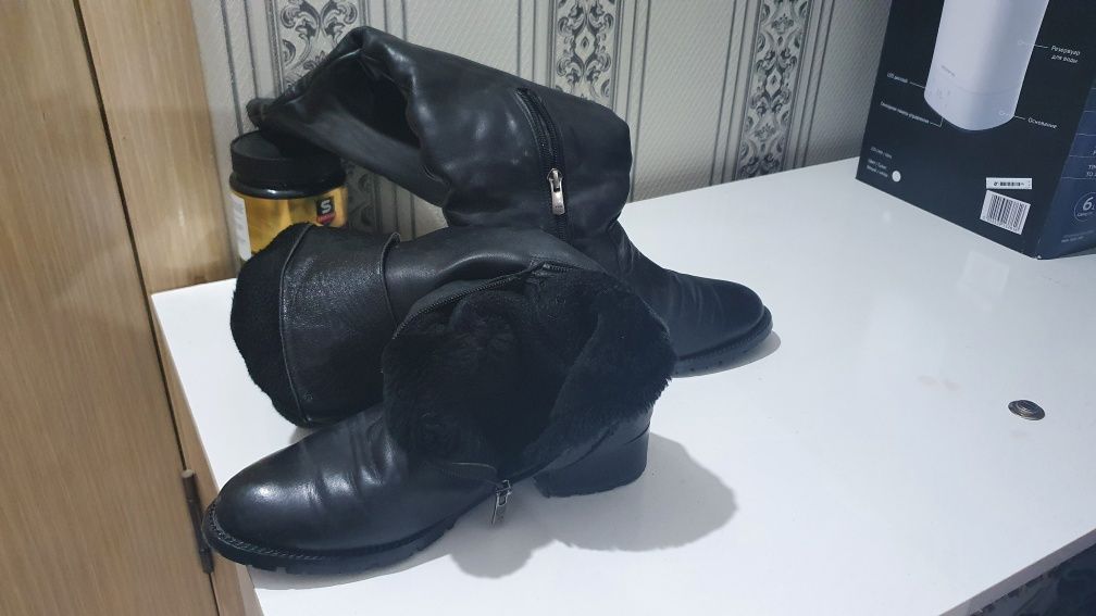 Итальянские зимние сапоги