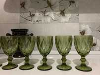 Бокалы Glass ware 320 мл зеленые