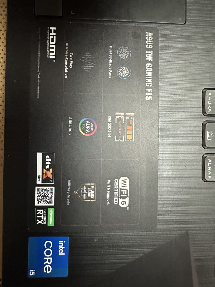 Ноутбук asus tuf Gaming f15