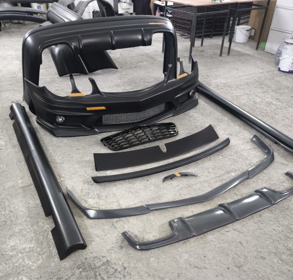 Обвесы, губы, бамперы, тюнинг на Mercedes W211 | Кузовные детали