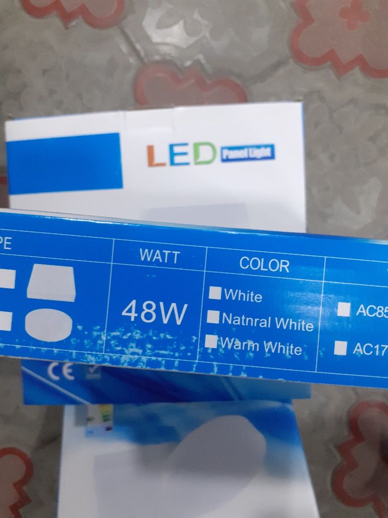 Потолочный LED светильник, новый, плафон