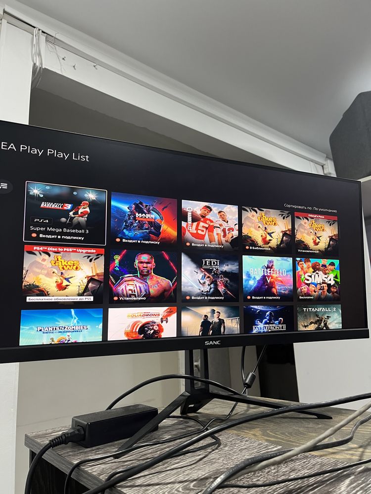 Ps5 в отличном состоянии 2 джостика ps+ extra 400 игр на год