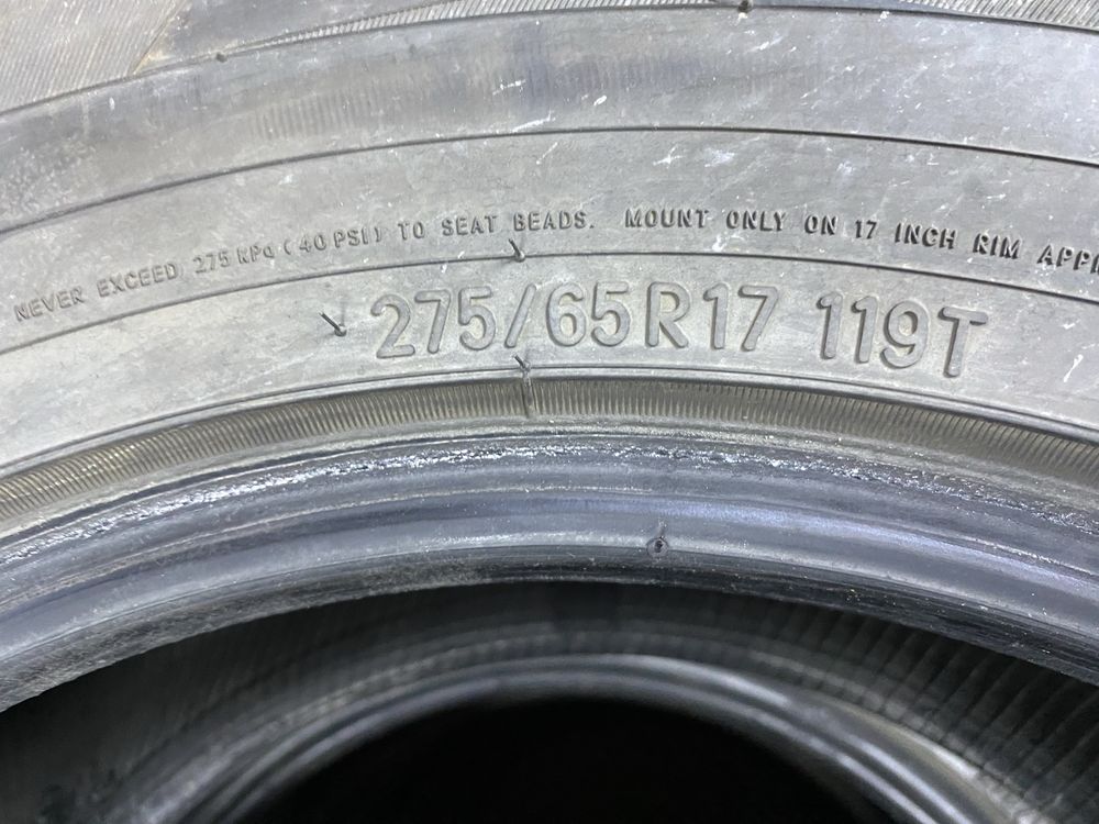 На 17 275/65 Тойо 4 шт в наличии