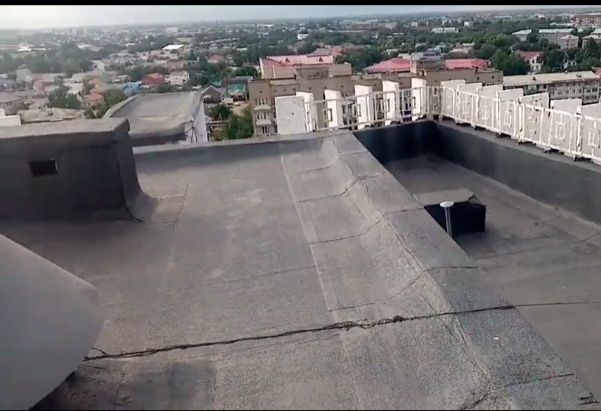 Ремонт мягкой  наплавляемой кровли.
