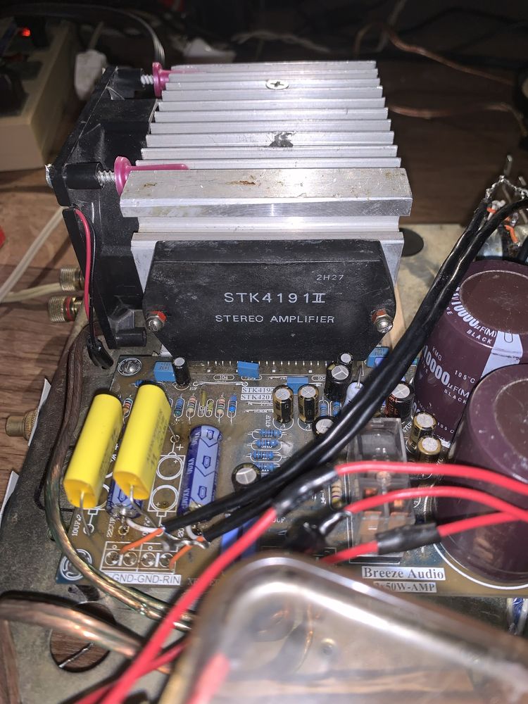 Усилитель стерео HI-FI класса на микросхеме SANYO  STK4192II