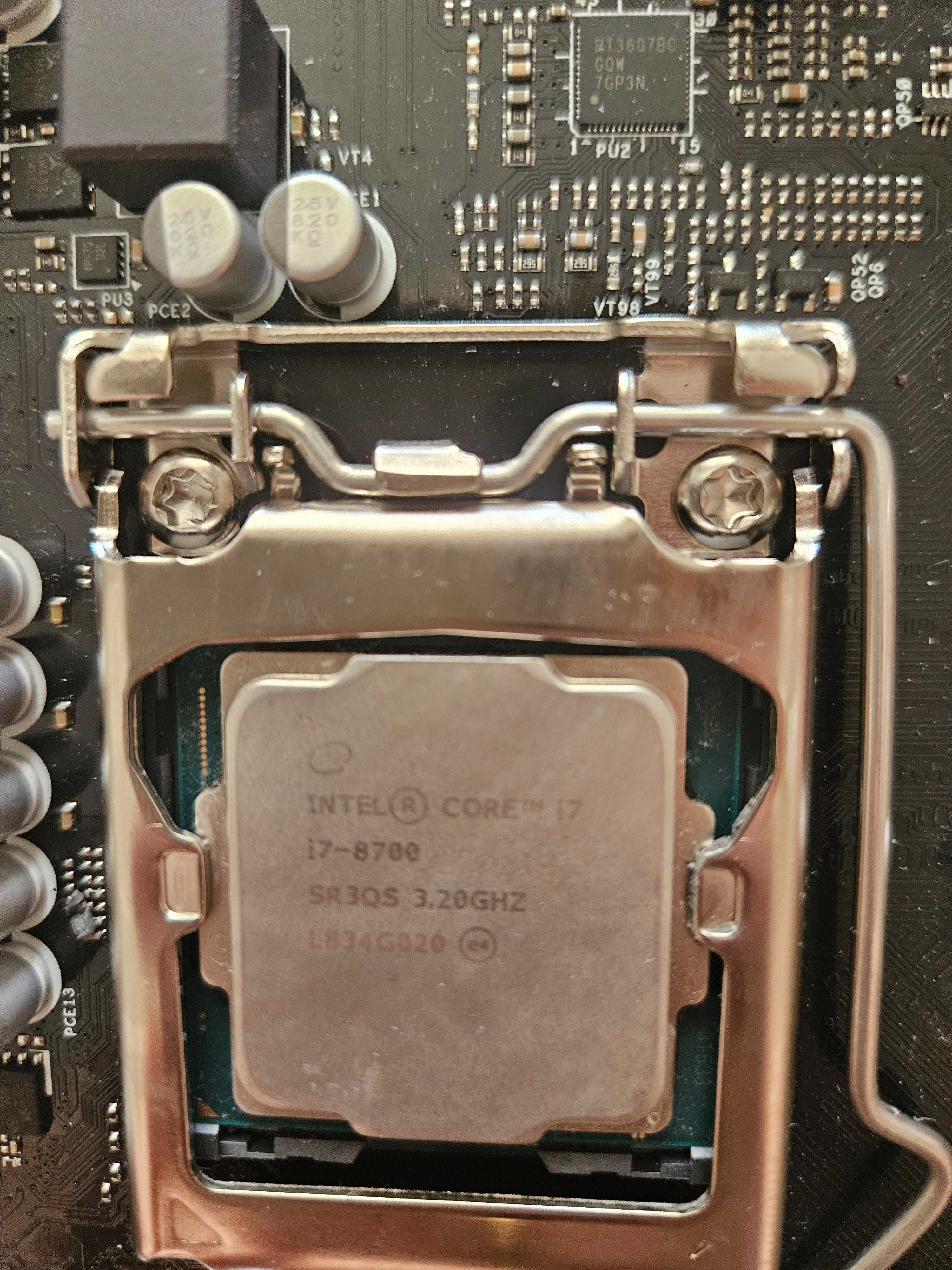Комплект s1151 H310+i7-8700