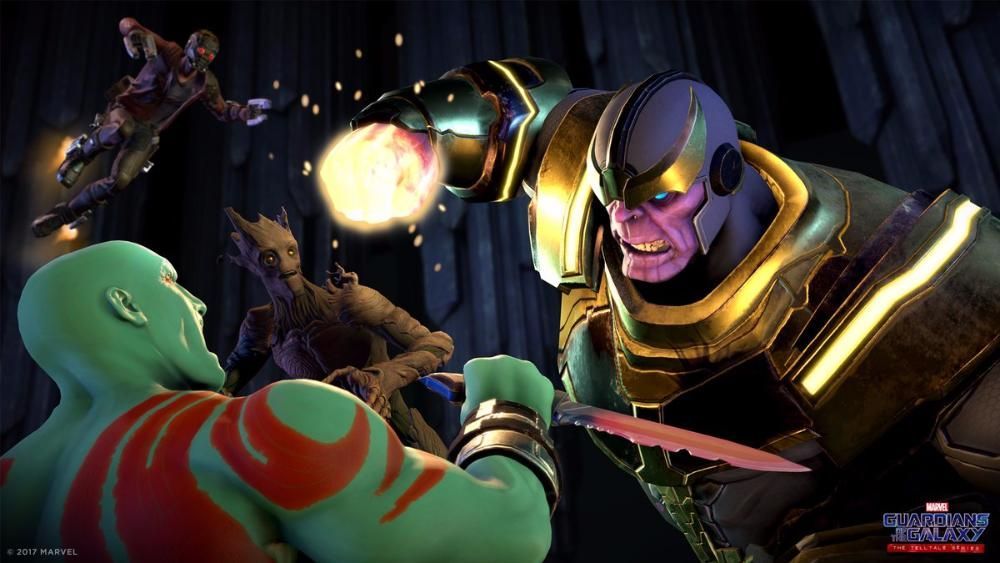 ДИСК PlayStaion 4 PS4 Guardians Of The Galaxy Новый Лицензия
