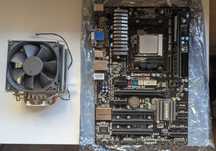 Процессор AMD A8-5600 + мат плата + ОЗУ + Кулер