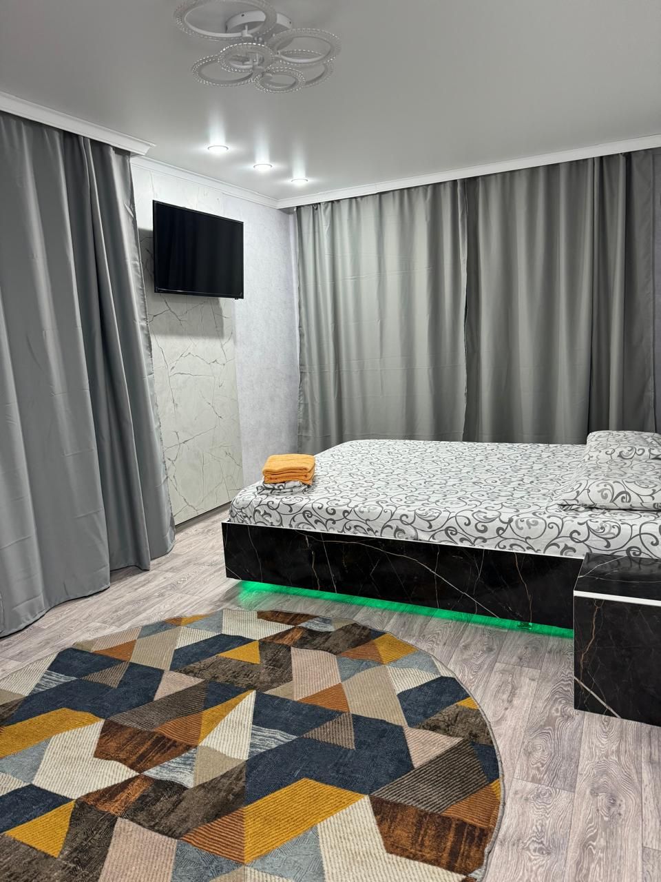 Люкс, Посуточно 1 комн, в центре, Облакимат, Wi-Fi, Smart, кондиционер