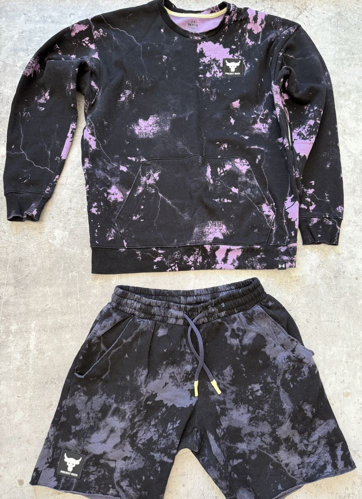 Свитшот и шорты Under Armour Project Rock размер S-M