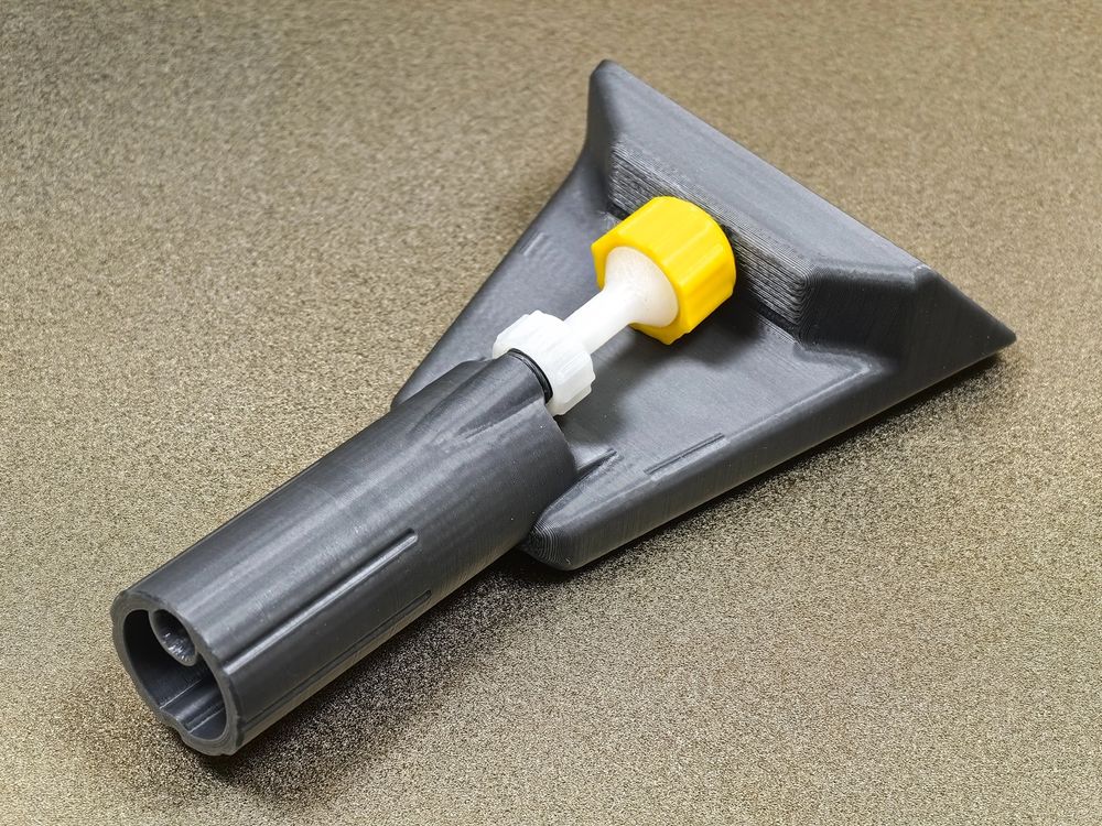Насадка двухкамерная на Karcher Puzzi 10/1, 8/1
