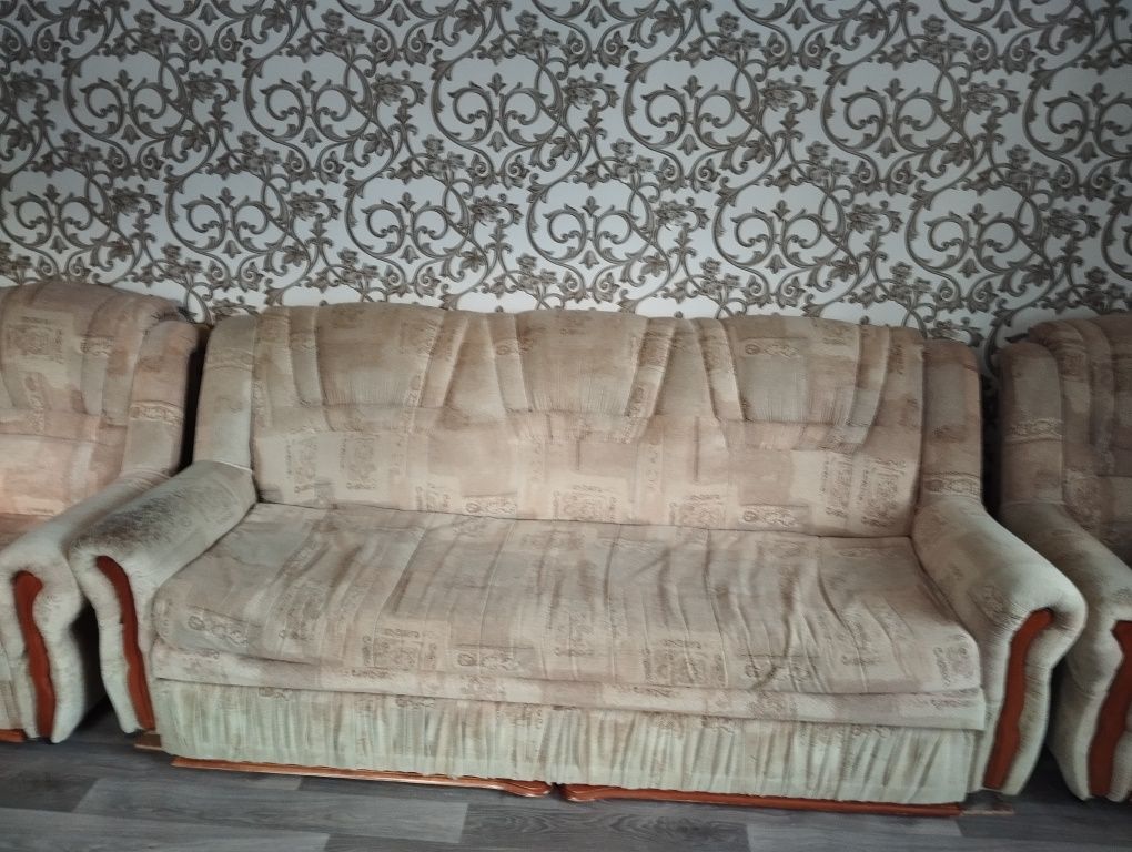 Диван с 2 креслами