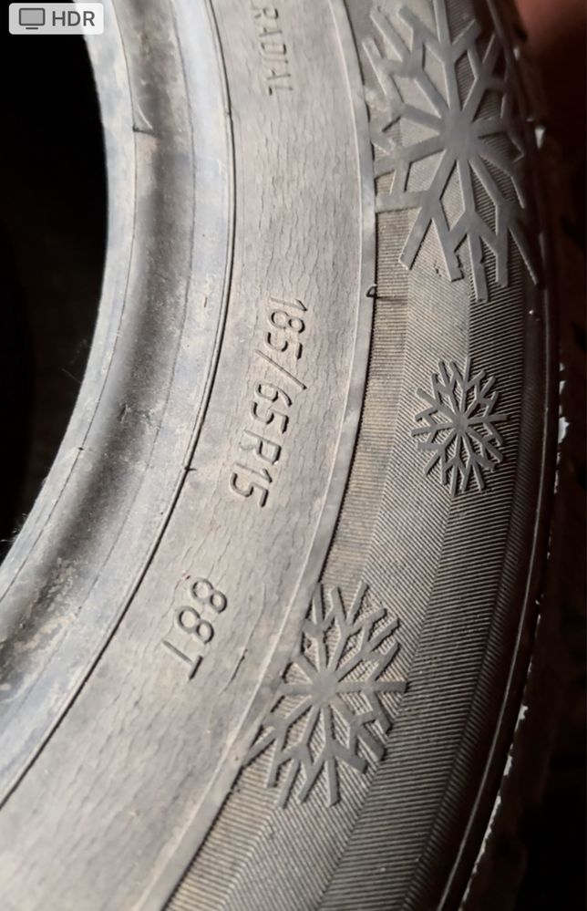 Продам 3 баллона 185/65 15