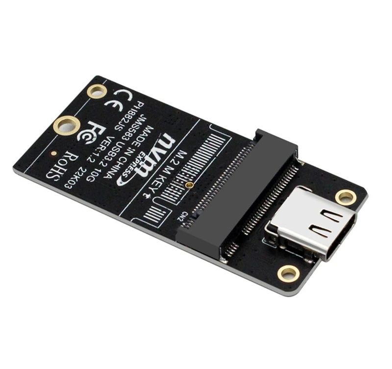 Переходник SSD m2 NVME формат 2230  на Type-C USB 3.1