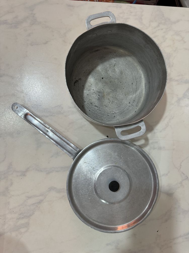 Советская кастрюля 3 л и сковородка