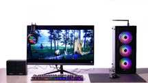 Игровой комплект, 12 ядерный игровой компьютер, монитор, windows 11