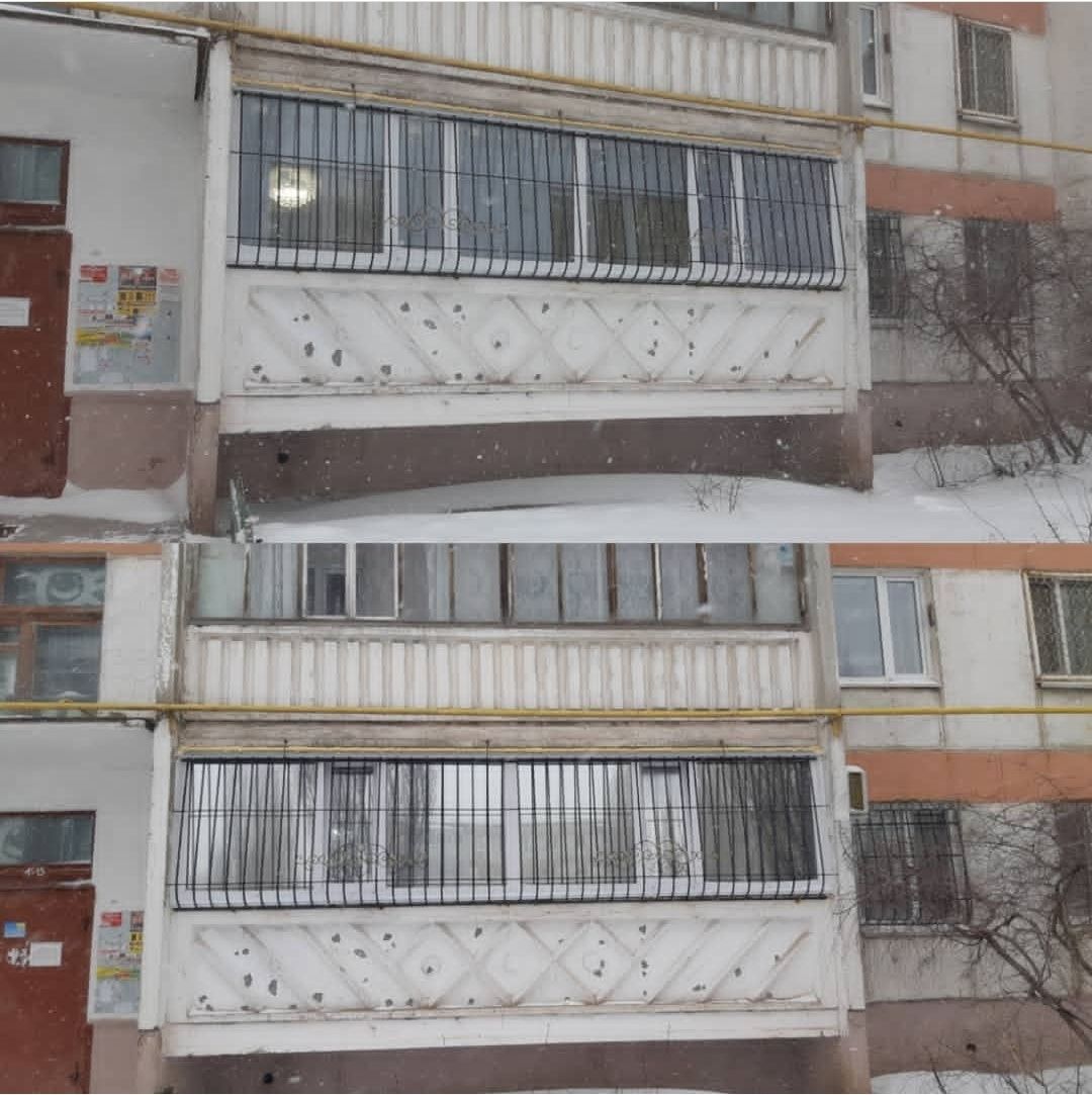 Тонировка балкон, витражных окон.
