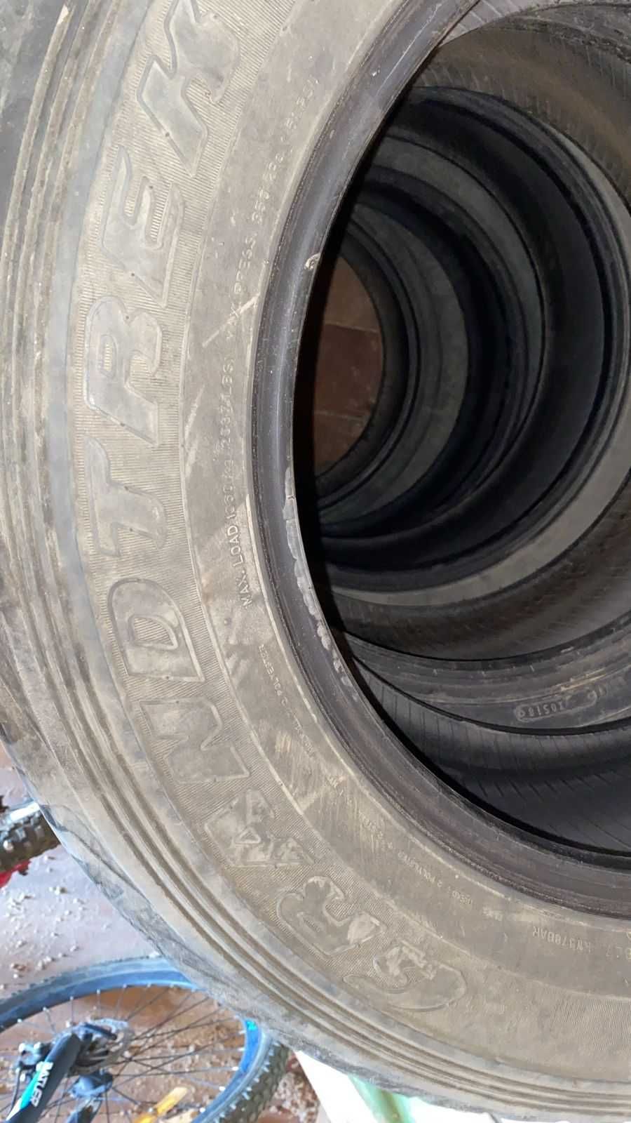 5шт Шин DUNLOP AT22 на TOYOTA PRADO 265/60/18