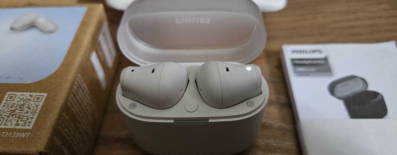 Наушники TWS Philips TAT2139 белый