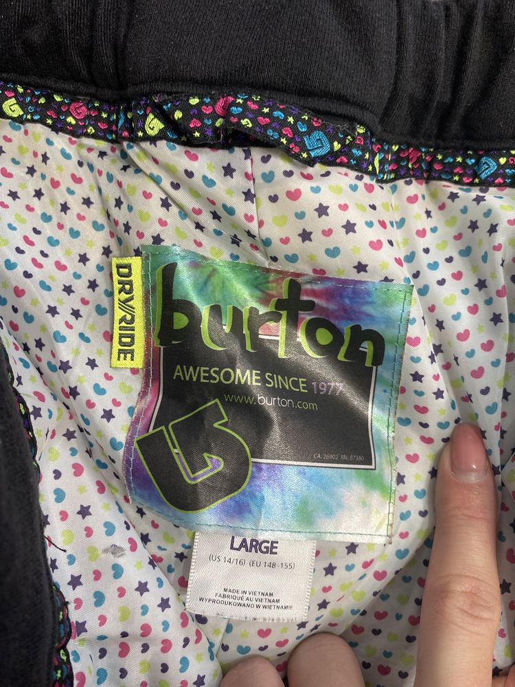 Детские сноубордические штаны burton