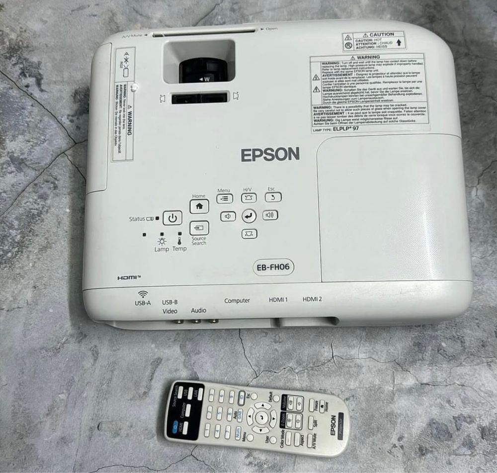 Проектор Epson EB-FH06 ( лот:343617 ) Экибастуз,Ауэзова 36
