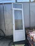 Дверь пластиковая пвх балконная за 20тыс