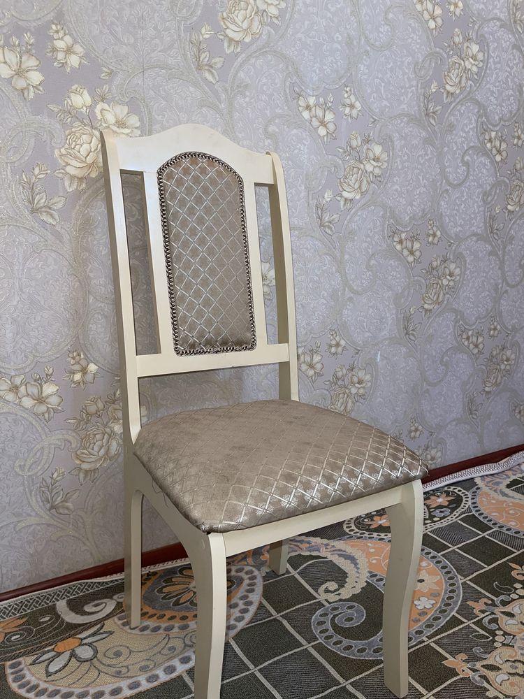Стулья, Стул Депутат, 100x44x45 см, белый, бежевый