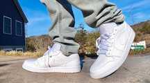Кроссовки Nike Air Jordan 1 Triple White