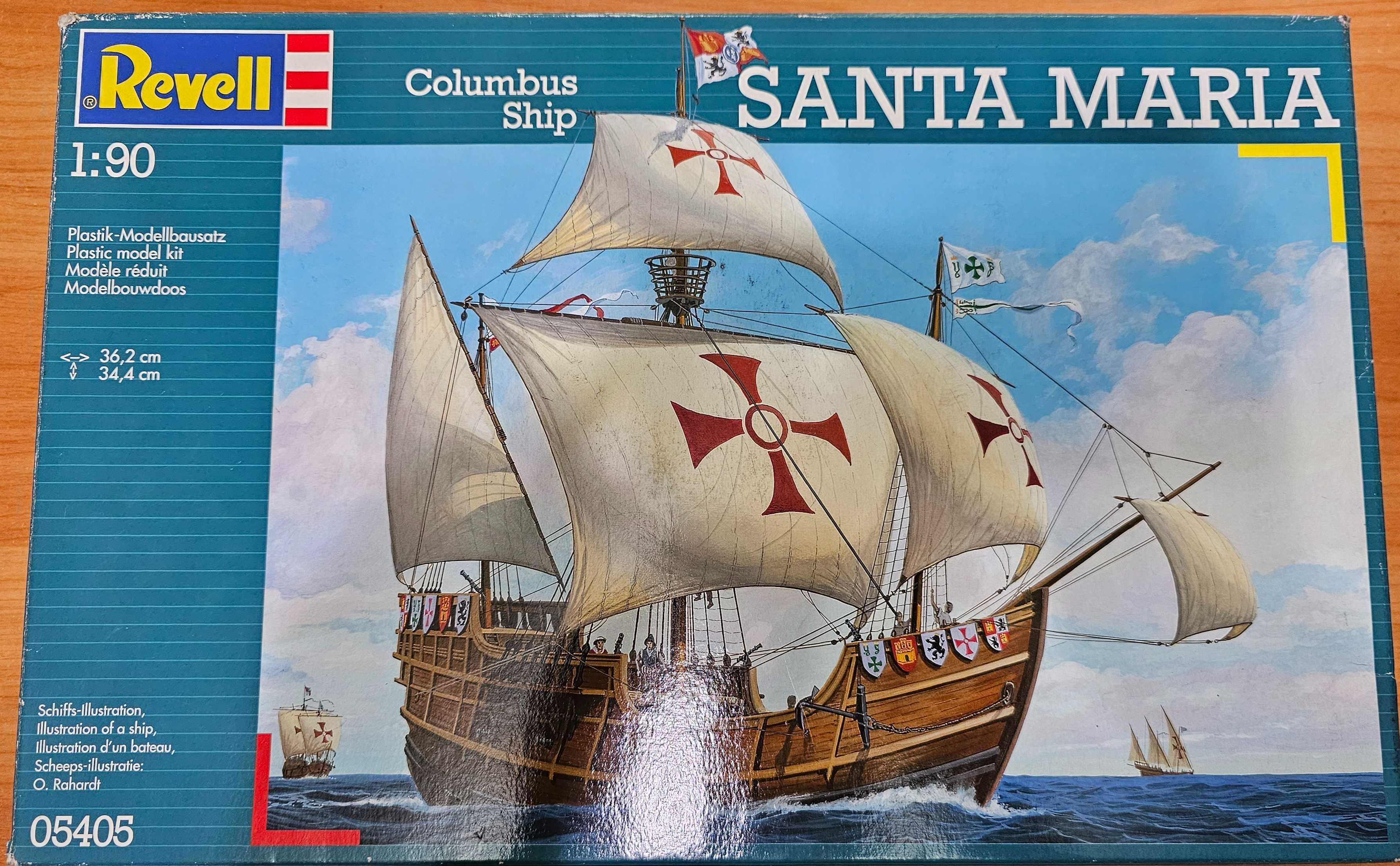 Сборная модель Revell 05405 Корабль Христофора Колумба Санта Мария1/90